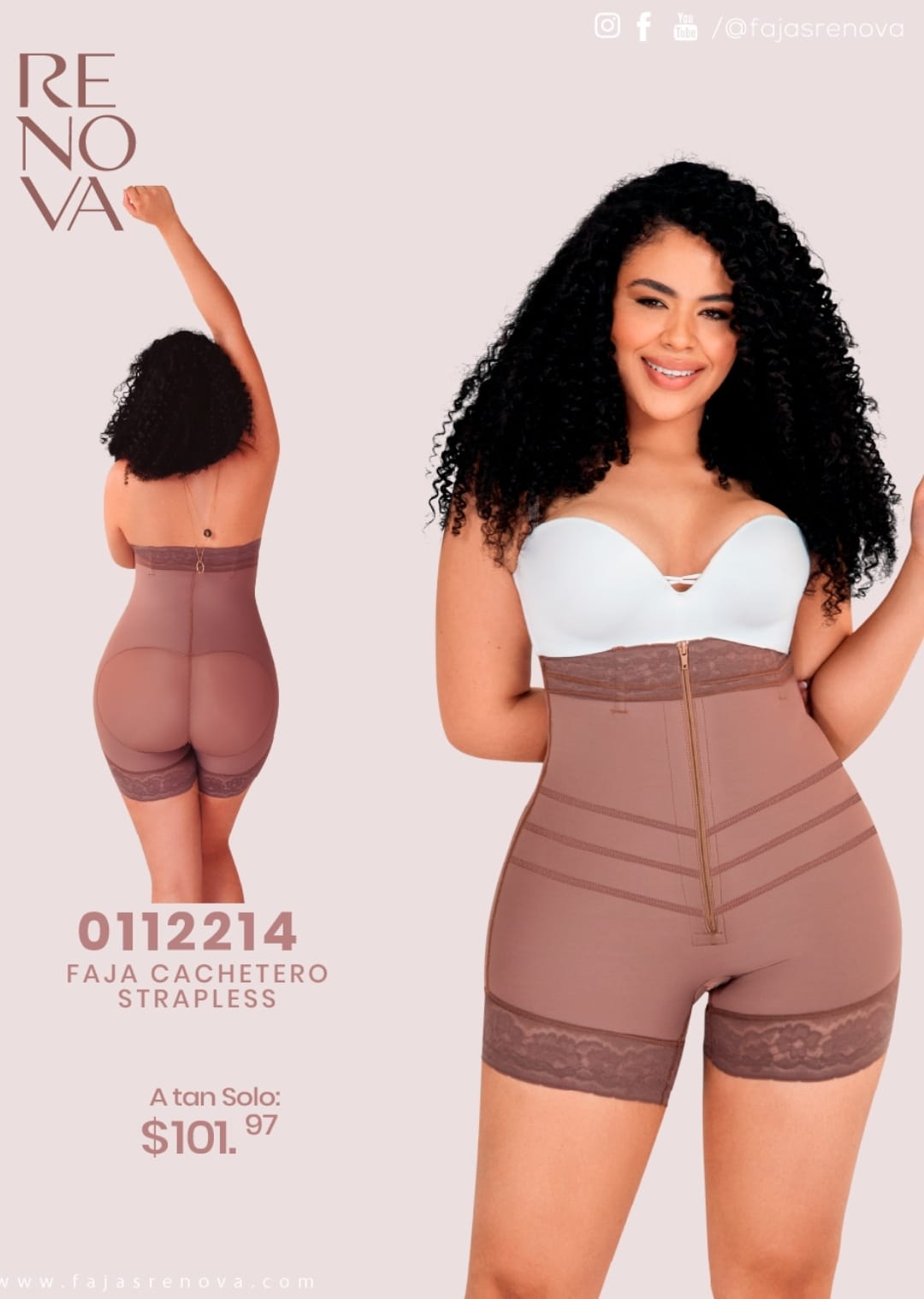 Faja Cachetero Strapless